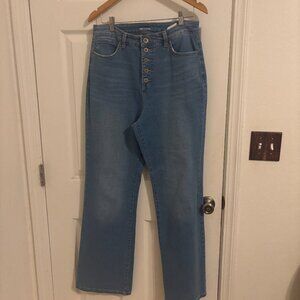 INC International Concepts High Waisted Flare Jeans - 12/31